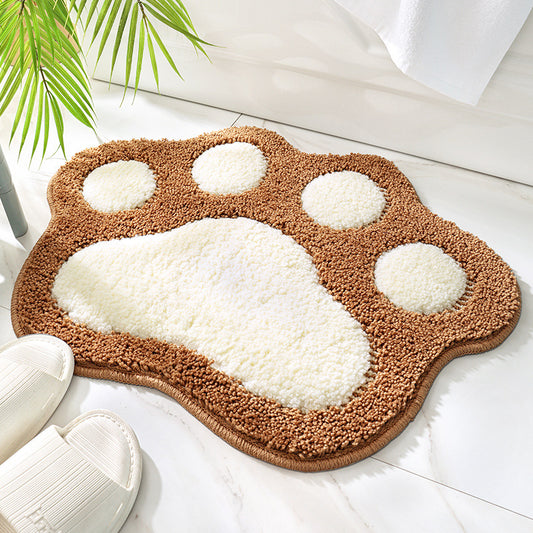 Anti-Slip Mat Bathroom Carpet Door Mat Cute Bathroom Foot Mat