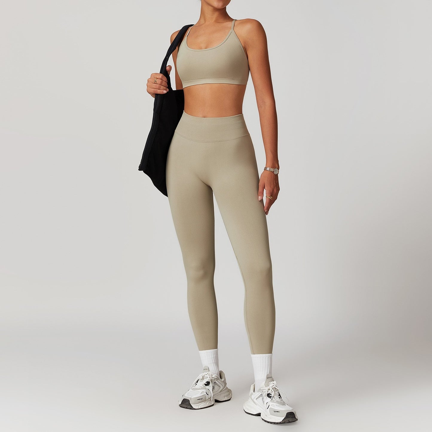 Seamless Beauty Back Yoga Suit